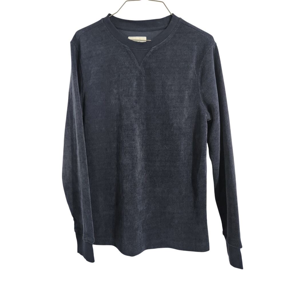 Goodfellow & Co. Navy Blue Long Sleeve Top - Women's Small
